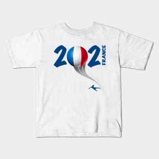 France Euro Soccer 2021 Kids T-Shirt